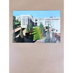 Postcard United Nations Office Secretariat Courtyard Geneva Switzerland 6 x 4 in